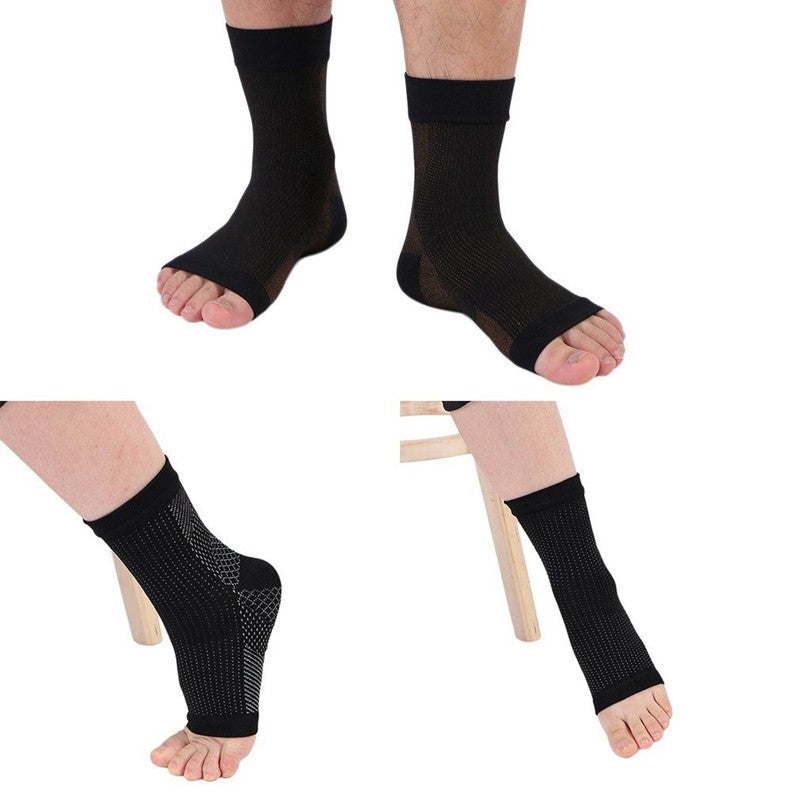 Anti-Fatigue Compression Foot Sleeve Sock 1 PAIR - The Mobility Kit