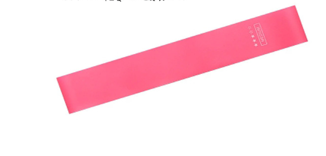 Silicone Elastic Band Fitness Pink Gradient Resistance Band, Arm Squat Exercise Stretching Band, Yoga Tension Band - The Mobility Kit