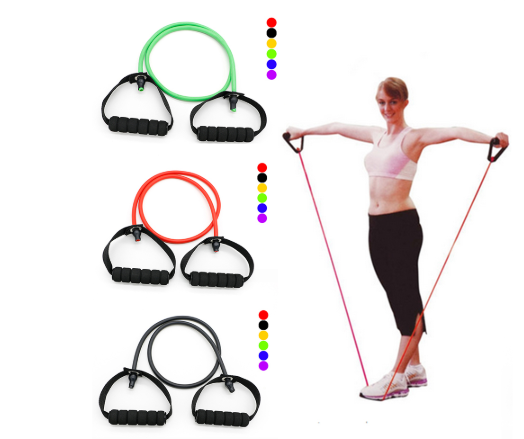 Latex Resistance Bands Workout Exercise Yoga Crossfit Fitness Tubes Pull Rope Fitness Exercise Equipment Tool - The Mobility Kit