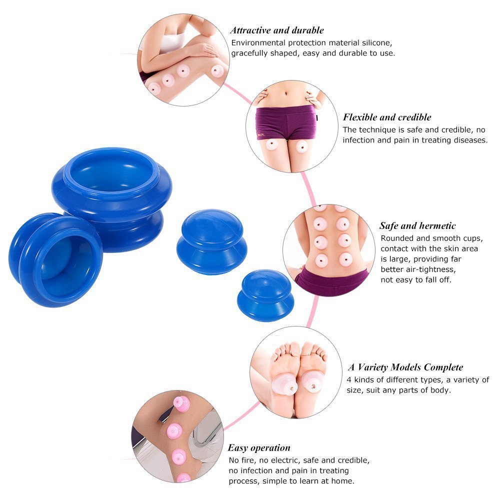 Silicone vacuum cupping cupper - The Mobility Kit