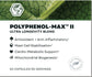 Polyphenol-Max™️ II with Resveratrol, Pterostilbene, Luteolin, Pomegranate, Vit K2 MK7 & Astaxanthin