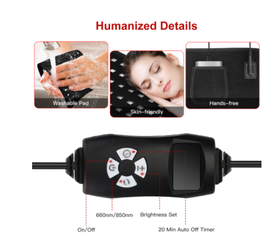 Red Light Therapy Belt Infrared Hot Compress Phototherapy - The Mobility Kit