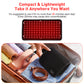Red Light Physical Therapy Beads Phototherapy Infrared Belt Relieve Fatigue Phototherapy Stomach Heating